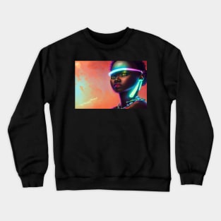 African Futurism: Beauty and Style T-Shirt Crewneck Sweatshirt